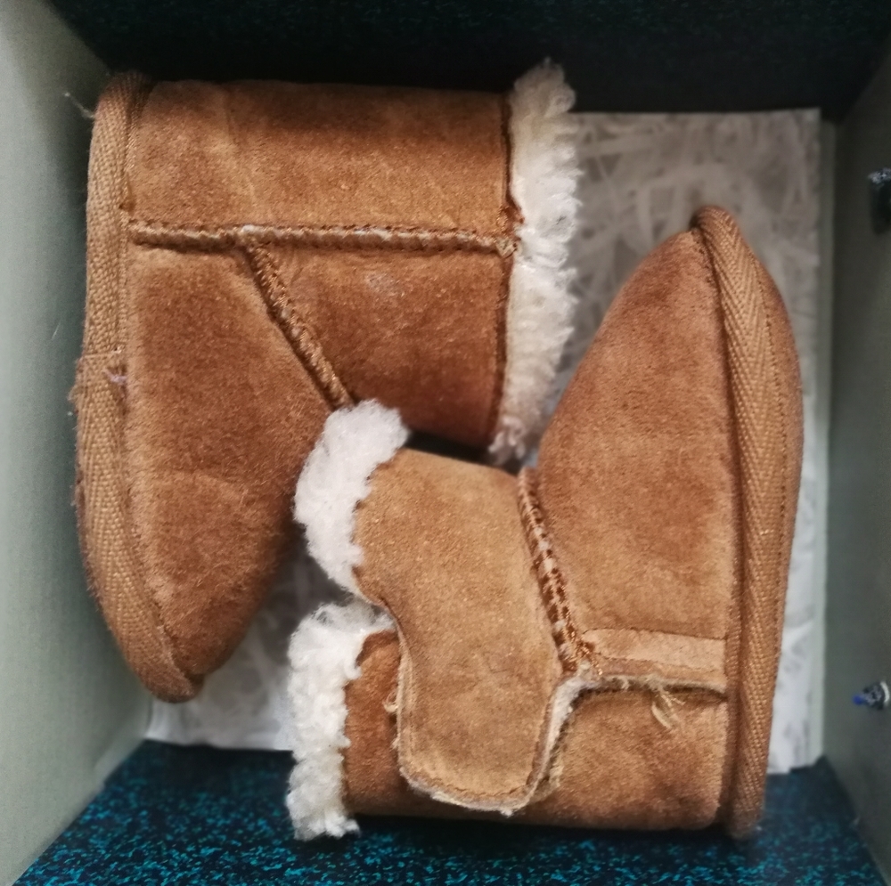 EMU Australia baby bootie 6-12m chestnut warm